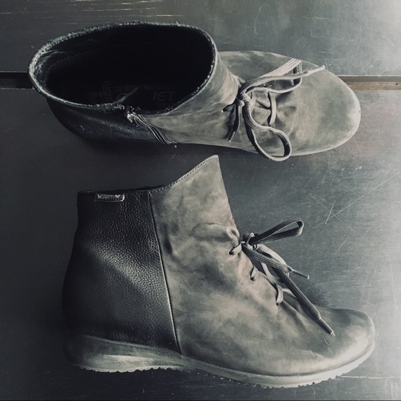 Mephisto Leather + Suede Fluma Boots - 7 France - Picture 5 of 8